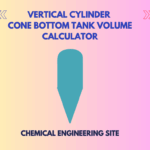 Vertical Cylinder Cone bottom TANK VOLUME CALCULATOR