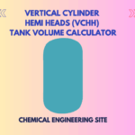 Vertical Cylinder Hemi Heads (VCHH) TANK VOLUME CALCULATOR
